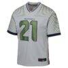 Devon Witherspoon Seattle Seahawks Nike Youth 2025 Rivalries Collection Game Jersey - - Side View