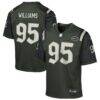 Quinnen Williams New York Jets Nike Youth 2025 Rivalries Collection Game Jersey - - Front View