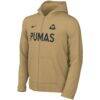 Pumas Nike Youth 2025/26 Club Full-Zip Hoodie - Gold - Side View