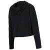 Inter Miami CF Concepts Sport Women's Elevation Tri-Blend Long Sleeve Pullover Hoodie - Black - Detail View