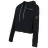 Inter Miami CF Concepts Sport Women's Elevation Tri-Blend Long Sleeve Pullover Hoodie - Black - Side View