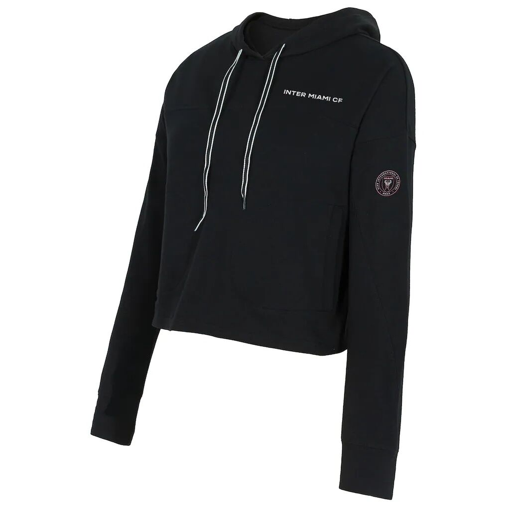 Inter Miami CF Concepts Sport Women's Elevation Tri-Blend Long Sleeve Pullover Hoodie