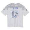 Josh Allen Buffalo Bills Nike Toddler 2025 Rivalries Collection Game Jersey - White - Detail View