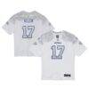 Josh Allen Buffalo Bills Nike Toddler 2025 Rivalries Collection Game Jersey - White - Front View