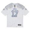Josh Allen Buffalo Bills Nike Toddler 2025 Rivalries Collection Game Jersey - White - Side View