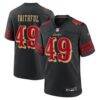 The Faithful San Francisco 49ers Nike 2025 Rivalries Collection Game Jersey - Black - Front View