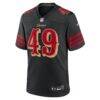 The Faithful San Francisco 49ers Nike 2025 Rivalries Collection Game Jersey - Black - Side View