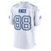 Dawson Knox Buffalo Bills Nike 2025 Rivalries Collection Game Jersey - White - Detail View