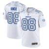 Dawson Knox Buffalo Bills Nike 2025 Rivalries Collection Game Jersey - White - Front View