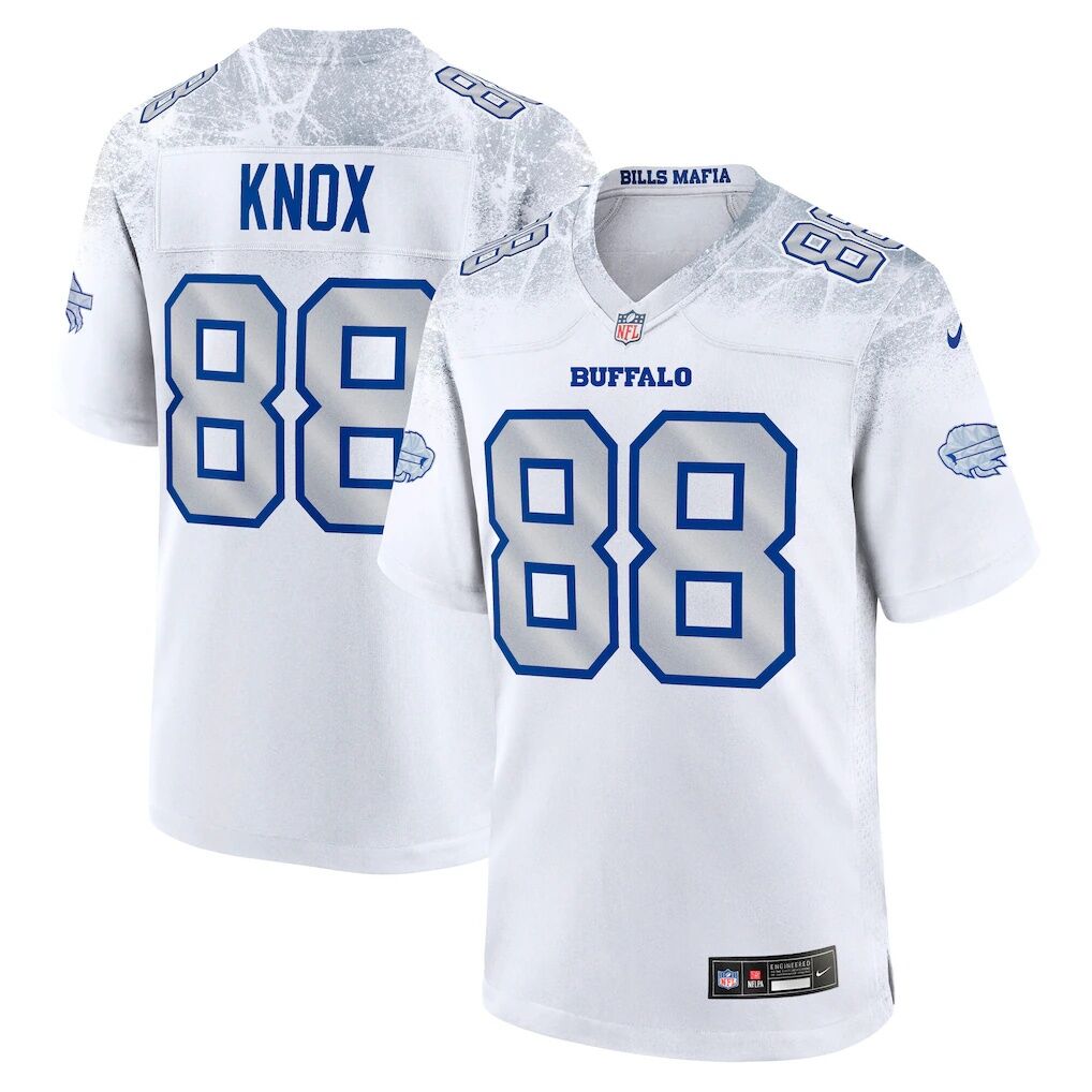 Dawson Knox Buffalo Bills Nike 2025 Rivalries Collection Game Jersey