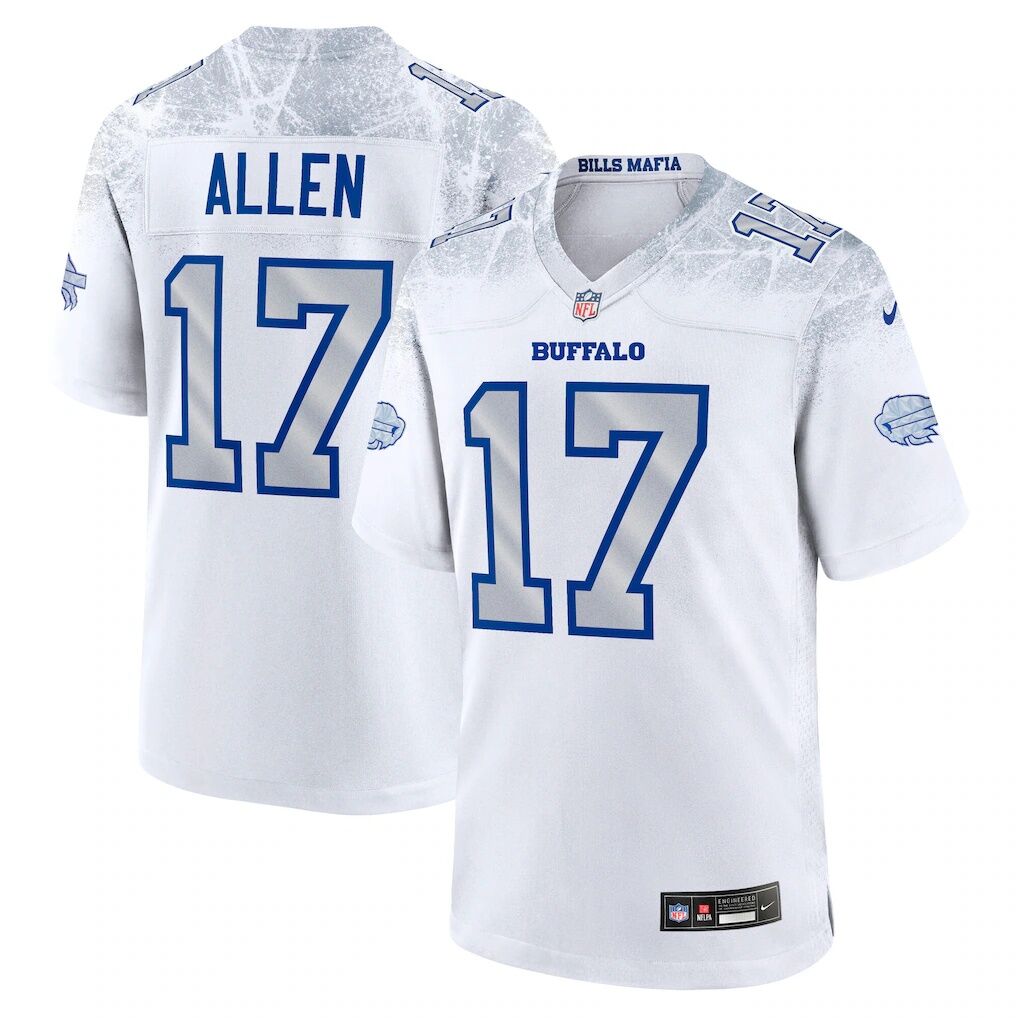 Josh Allen Buffalo Bills Nike 2025 Rivalries Collection Game Jersey
