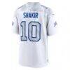 Khalil Shakir Buffalo Bills Nike 2025 Rivalries Collection Game Jersey - White - Detail View