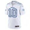 Khalil Shakir Buffalo Bills Nike 2025 Rivalries Collection Game Jersey - White - Side View