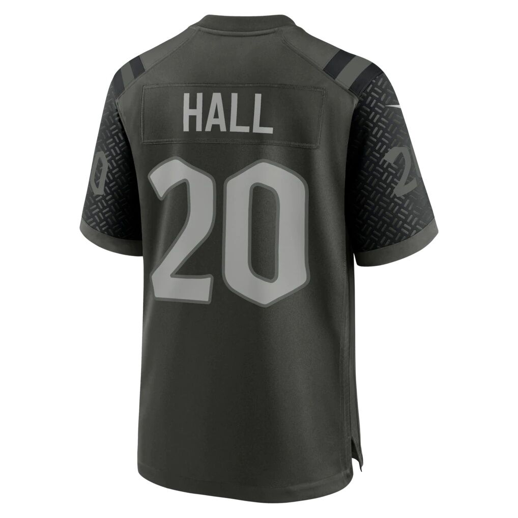 Breece Hall New York Jets Nike 2025 Rivalries Collection Game Jersey - Gotham Green