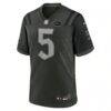 Garrett Wilson New York Jets Nike 2025 Rivalries Collection Game Jersey - - Side View