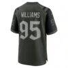 Quinnen Williams New York Jets Nike 2025 Rivalries Collection Game Jersey - - Detail View