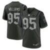 Quinnen Williams New York Jets Nike 2025 Rivalries Collection Game Jersey - - Front View