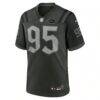 Quinnen Williams New York Jets Nike 2025 Rivalries Collection Game Jersey - - Side View