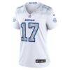 Josh Allen Buffalo Bills Nike Women's 2025 Rivalries Collection Game Jersey - White - Side View