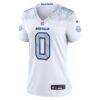 Keon Coleman Buffalo Bills Nike Women's 2025 Rivalries Collection Game Jersey - White - Side View