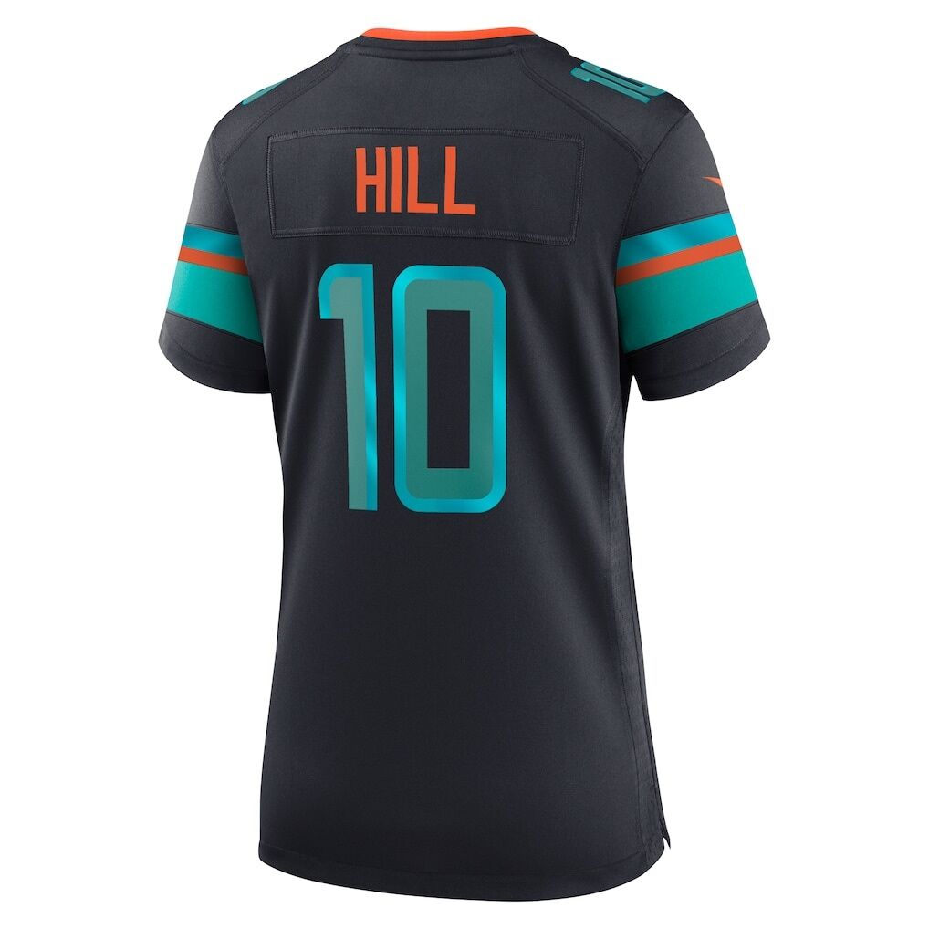 Tyreek Hill Miami Dolphins Nike Women's 2025 Rivalries Collection Game Jersey - Pitch Blue