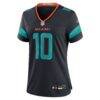 Tyreek Hill Miami Dolphins Nike Women's 2025 Rivalries Collection Game Jersey - - Side View