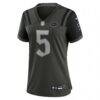 Garrett Wilson New York Jets Nike Women's 2025 Rivalries Collection Game Jersey - - Side View