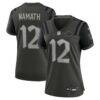 Joe Namath New York Jets Nike Women's 2025 Rivalries Collection Retired Player Game Jersey - - Front View