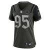 Quinnen Williams New York Jets Nike Women's 2025 Rivalries Collection Game Jersey - - Side View
