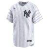 Max Fried New York Yankees Nike Home Limited Player Jersey - White - Side View