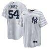 Max Fried New York Yankees Nike Home Replica Player Jersey - White - Front View