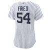 Max Fried New York Yankees Nike Women's Home Replica Player Jersey - White - Detail View