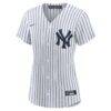 Max Fried New York Yankees Nike Women's Home Replica Player Jersey - White - Side View