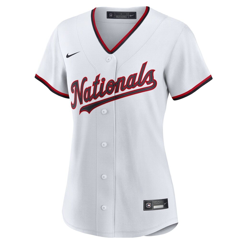 Washington Nationals Nike Women’s Home Custom Replica 2.0 Jersey