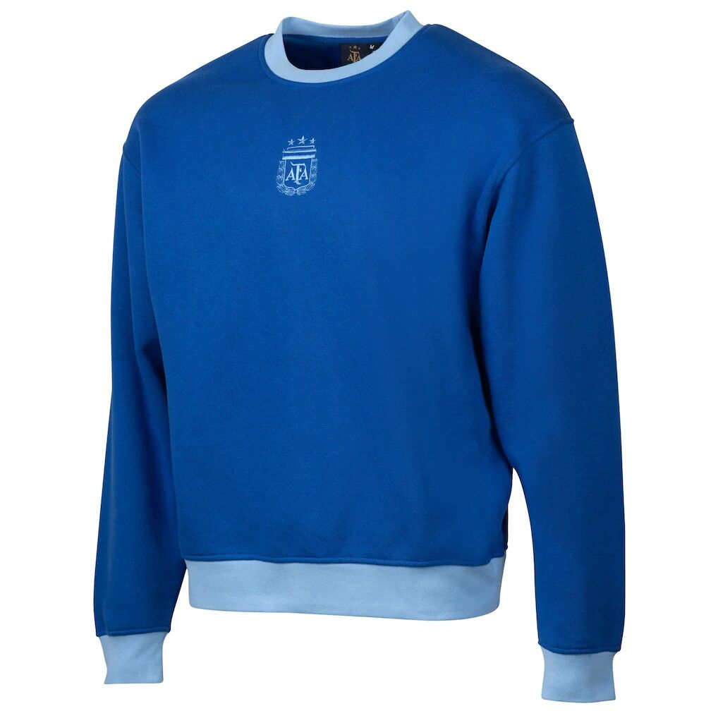 Argentina National Team Sport Design Sweden Relaxed Pullover Sweatshirt - Royal