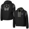Charlotte FC Sport Design Sweden 2025 Jersey Hook Full-Zip Premium Anorak Hooded Jacket - Black - Front View