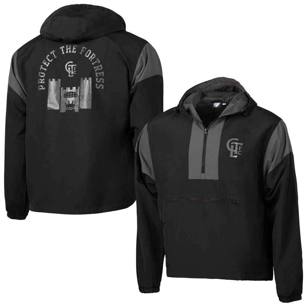 Charlotte FC Sport Design Sweden 2025 Jersey Hook Full-Zip Premium Anorak Hooded Jacket