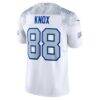 Dawson Knox Buffalo Bills Nike 2025 Rivalries Collection Stitched Limited Jersey - White - Detail View