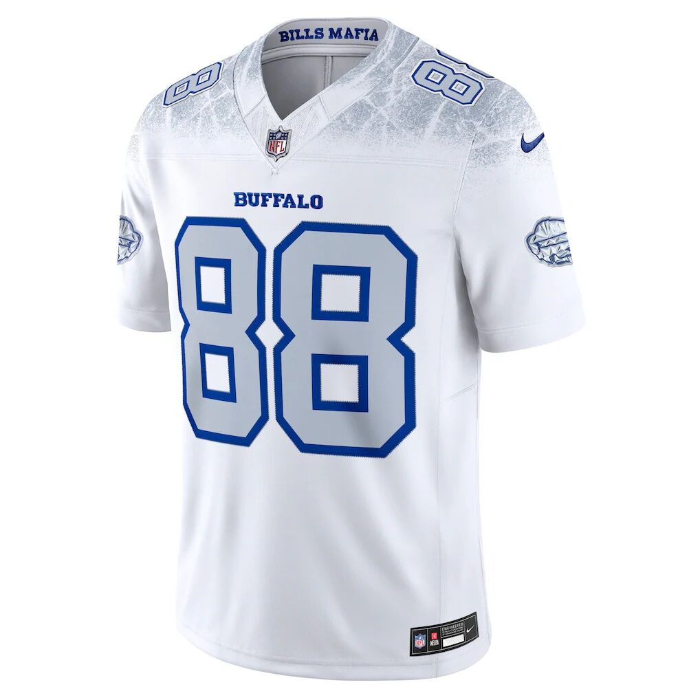 Dawson Knox Buffalo Bills Nike 2025 Rivalries Collection Stitched Limited Jersey