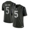Garrett Wilson New York Jets Nike 2025 Rivalries Collection Stitched Limited Jersey - - Front View