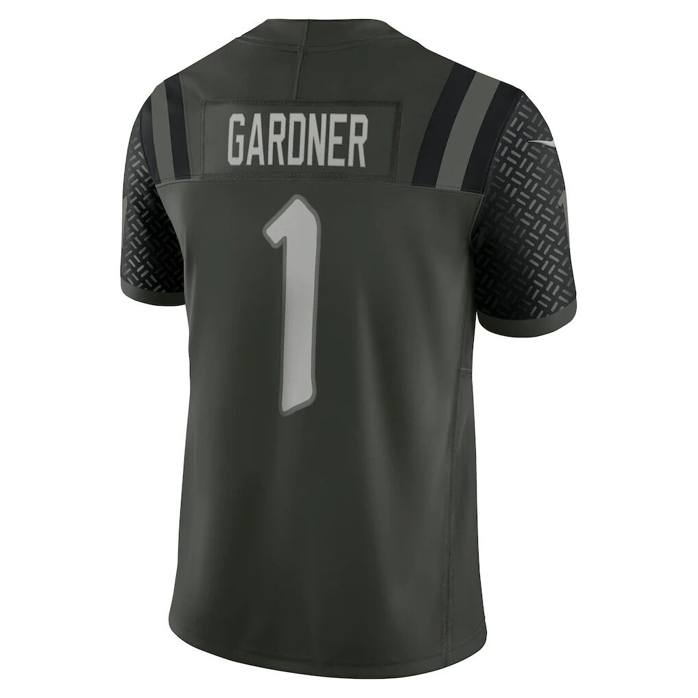 Ahmad Sauce Gardner New York Jets Nike 2025 Rivalries Collection Stitched Limited Jersey - Gotham Green