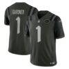 Ahmad Sauce Gardner New York Jets Nike 2025 Rivalries Collection Stitched Limited Jersey - - Front View