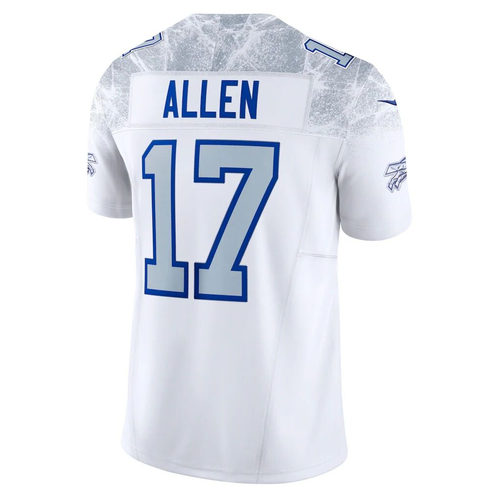 Josh Allen Buffalo Bills Nike 2025 Rivalries Collection Stitched Limited Jersey