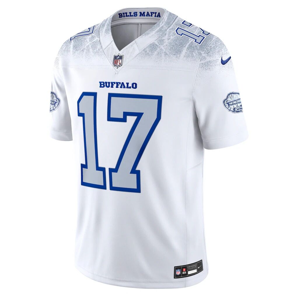 Josh Allen Buffalo Bills Nike 2025 Rivalries Collection Stitched Limited Jersey