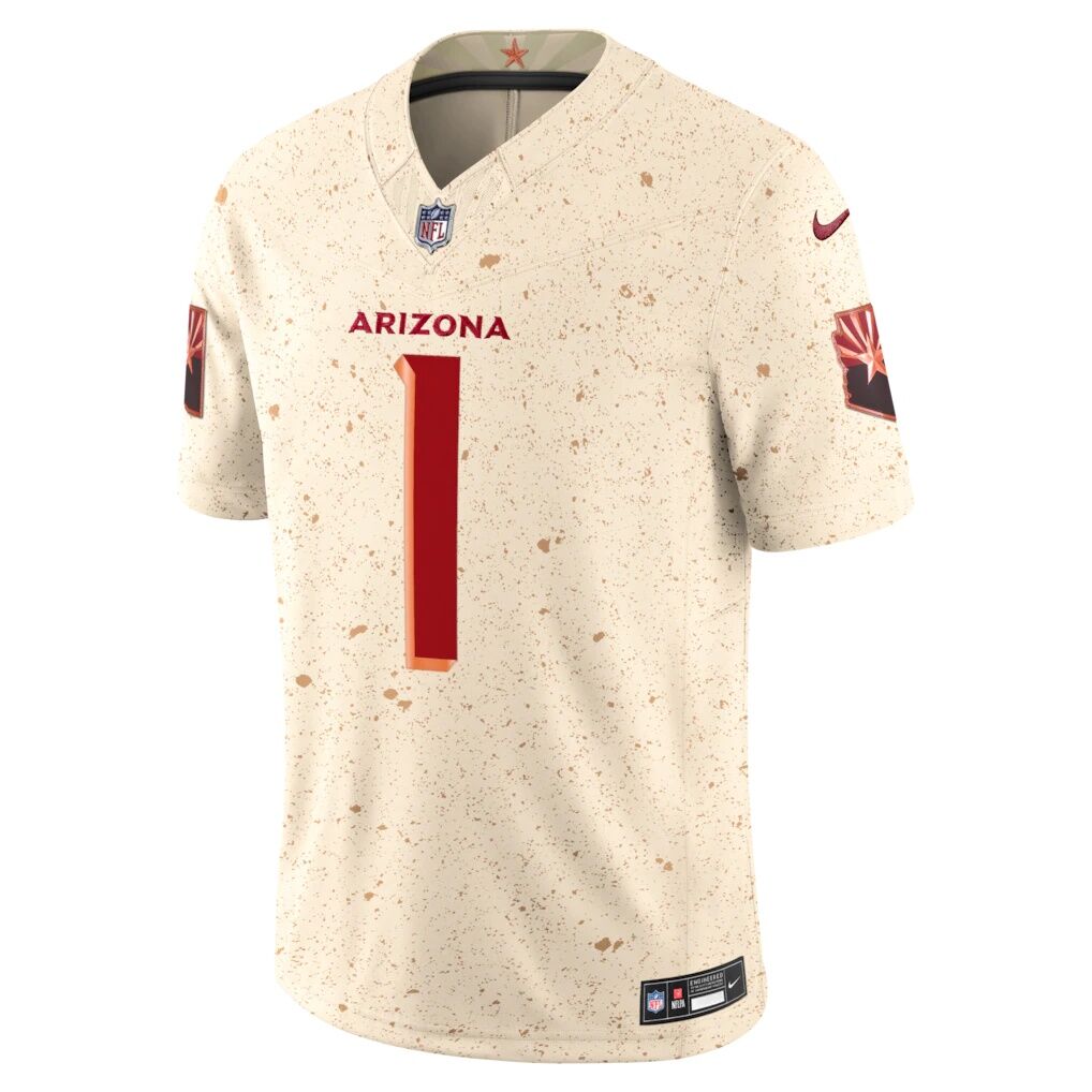 Kyler Murray Arizona Cardinals Nike 2025 Rivalries Collection Stitched Limited Jersey - Natural