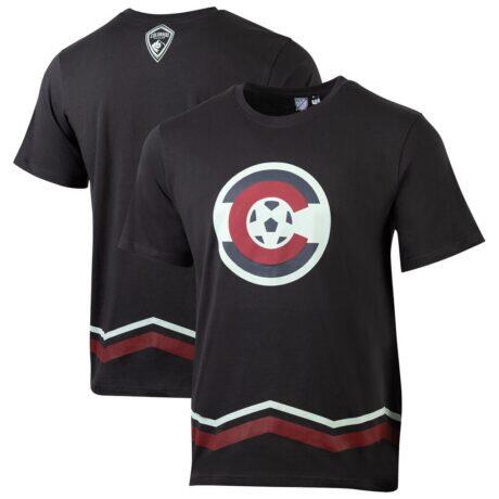 Colorado Rapids Sport Design Sweden Game Day Relaxed T-Shirt - Charcoal - Front View