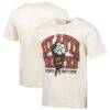 Atlanta United FC Sport Design Sweden Vintage '90s Relaxed T-Shirt - Cream - Front View