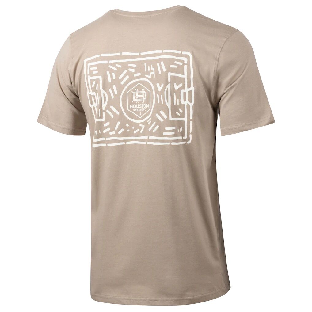 Houston Dynamo FC Sport Design Sweden Everyday Relaxed T-Shirt - Khaki