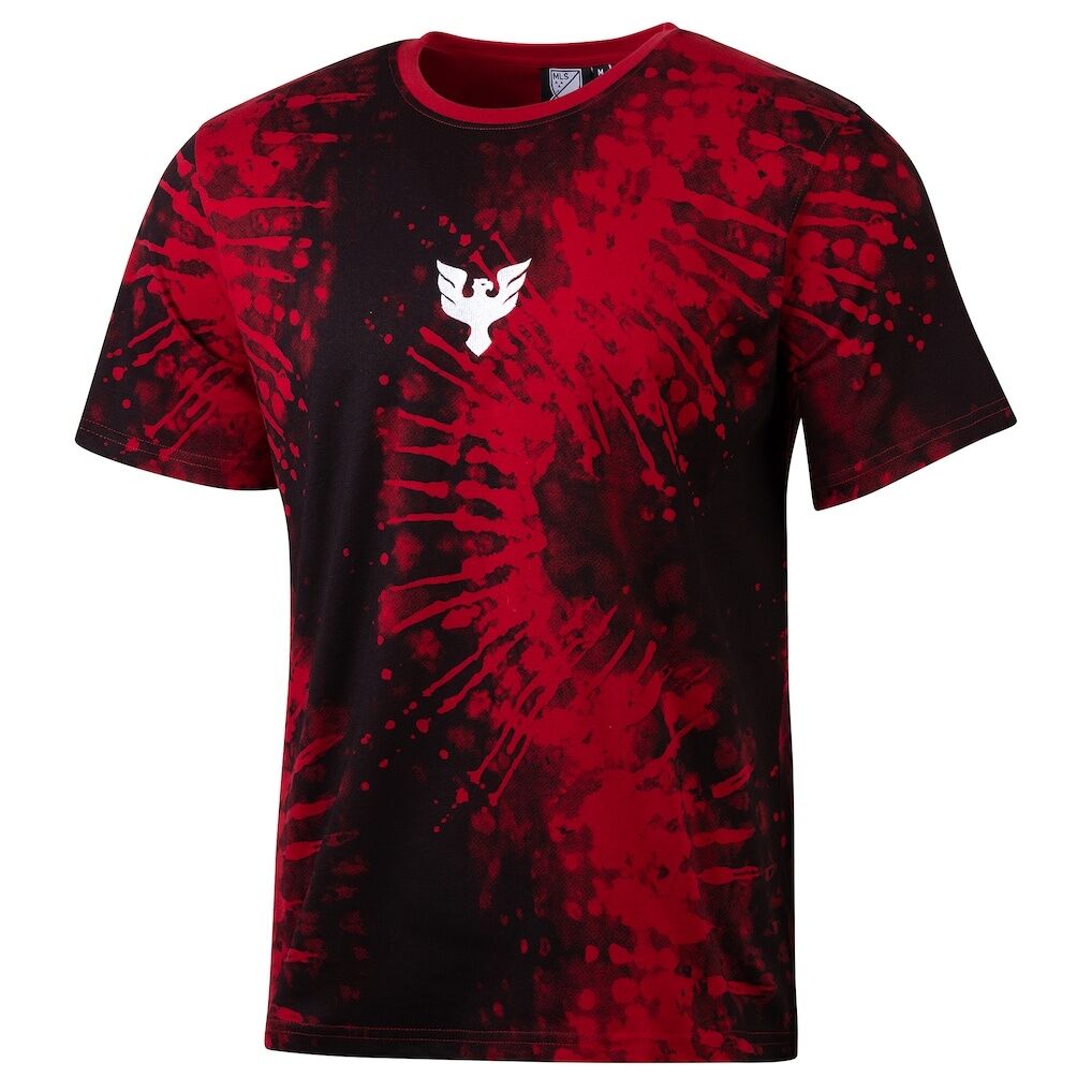 D.C. United Sport Design Sweden City Soul Oversized T-Shirt - Red/Black
