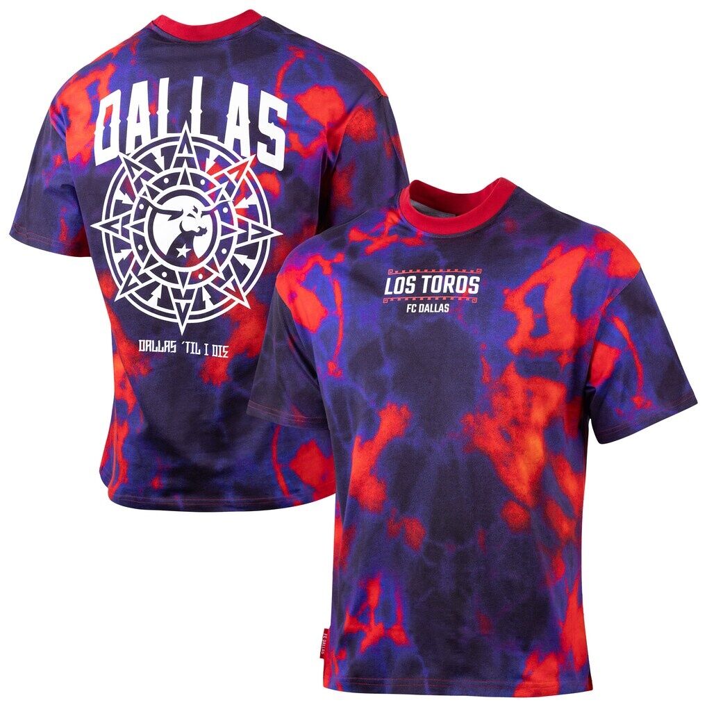 FC Dallas Sport Design Sweden City Soul Oversized T-Shirt - Red/Blue